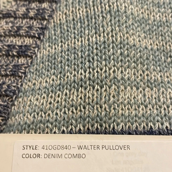 NWT One Grey Day Walter Pullover Distressed Raw Hem Sweater‎ Sz Small - Picture 9 of 10